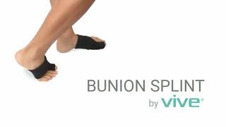 Bunion Splint by Vive  Toe Straightener amp Corrector Brace Pad for Hallux Valgus Toe Pain Relief [upl. by Merci]