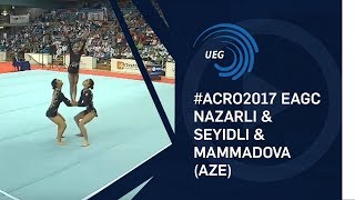 Womens group Azerbaijan  2017 final [upl. by Ivetts]