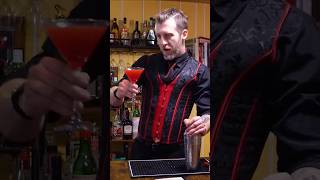 Draculas Kiss halloween drink cocktail [upl. by Cos]