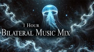 1 HR Bilateral Music Mix 🎧 Anxiety Stress PTSD Insomnia Release  Meditation amp Relaxation  Water [upl. by Crandale]