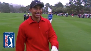 Top 10 Tiger Woods Shots on the PGA TOUR [upl. by Ecilahs]