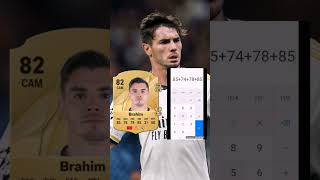 Brahim diaz rating FC 25 [upl. by Quincy]