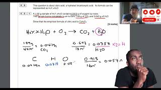 AQA Chemistry ALevel paper 2 2020 Question 8 walkthrough [upl. by Ianthe]