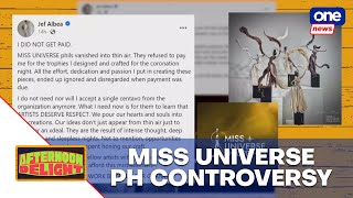 Afternoon Delight  Miss Universe PH issues statement amid controversy with trophy designer [upl. by Hahseram]