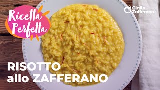 RISOTTO allo ZAFFERANO la RICETTA PERFETTA di GZ💛😍 [upl. by Eurydice]