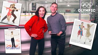 Figure skating fashion with Adam Rippon amp Meryl Davis [upl. by Aehcsrop]