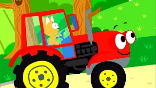 Lieder über Autos für Kinder  Kote TV  Lustige Hits [upl. by Banwell181]