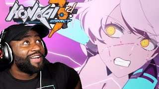 Genshin Impact Gamer Reaction to Animated Short Meteoric Salvation  Honkai Impact 3rd [upl. by Schug]