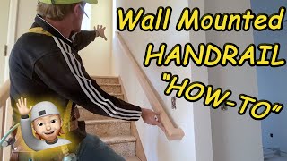 How to Install Wall Mounted Handrail 3 CODE Requirements explained [upl. by Cornia]