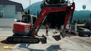 Uređenje parking prostora platou kod Opšte Bolnice quotBlažo Orlandićquot [upl. by Sivart77]