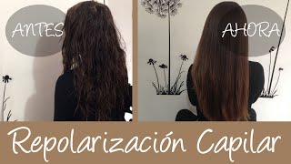 Repolarización capilar casera  Repara tu cabello [upl. by Nirda]