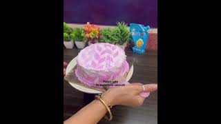 Stencils cake by Pooja DhootbirthdaycakeHomeMadeCake HomemakerCake jodhpur [upl. by Sula]