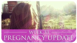 Week 33 Pregnancy Update  Hannah Maggs [upl. by Tace]