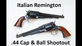 Italian Remington 44 Cap amp Ball Shootout [upl. by Luy]