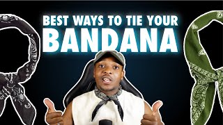 How to Tie your Bandana  How to Style your Bandana Around your neck [upl. by Eynahpets]