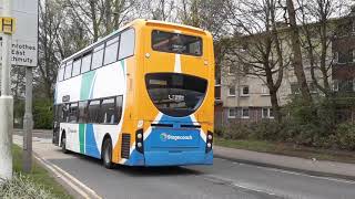 Buses at Glenrothes Bus Station 17042023 [upl. by Prader991]