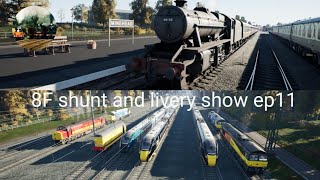 West Summerset 8F shunt and livery show ep11 [upl. by Sophie]