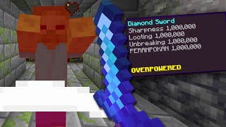 Minecraft TAPI ENCHANT LEVEL 1 JUTA [upl. by Anavlys955]