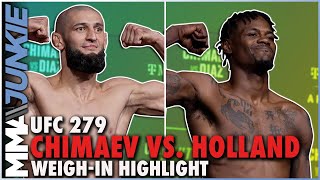 Khamzat Chimaev vs Kevin Holland Set For UFC 279 Grudge Match CoMain Event [upl. by Arrim387]