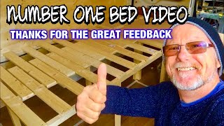 how to build a pull out bed in a campervan  RV [upl. by Lladnek]