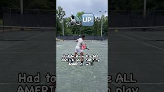 Ex D1 ALLAMERICAN had it coming tennis [upl. by Gulick]