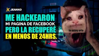 ❎ Hackearon mi pagina de facebook ✅ La recuperé en menos de 24hrs [upl. by Elem251]