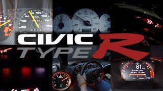 Honda Civic TYPE R Acceleration Battle  0100 [upl. by Kinnon]