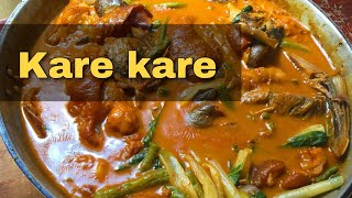 Kare kare  filipino food [upl. by Mehetabel]