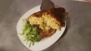 OMELETTE PETIT POIS CAROTTE TRES RAPIDE [upl. by Aneg641]