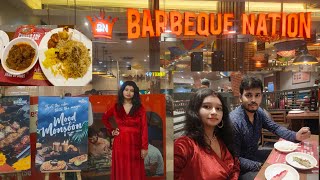 Barbeque Nation July 2024 ll unlimited food buffet 🔥🤤Kolkatall lakemall [upl. by Tor683]