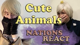 Nations React 1  CUTENESS OVERLOAD [upl. by Ludlow]