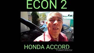 ECONOMIZADORES DE GASOLINA PARA TU AUTO MX ECON 2 EN HONDA ACCORD [upl. by Halbert829]