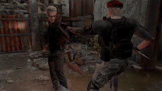 RE4 Remake Wesker Mode Live 2 Wesker goes on a mission to kidnap Jill for RE5 [upl. by Orella]