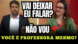 MARÇAL VS PROFESSORA ESQUERDISTA PARTE 2 [upl. by Ahsyad]