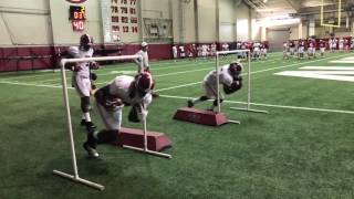 Alabama running backs in slow motion [upl. by Evans]