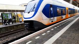 Treinen Op Station Heerhugowaard Reupload 11 November 2021 4K 2160p60 [upl. by Evante498]