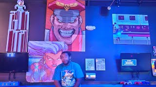 PLAYER 1 VIDEO GAME BAR LAS VEGASNV Tour and First Impressions [upl. by Desdemona]