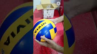 Unboxing  Nivia Volleyball  New Design  New Launch  volleyball unbox youtube youtubeshorts [upl. by Lapham445]