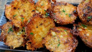 Parmesan Roast Potatoes  Quick amp Easy TikTok Recipe [upl. by Aisayt]