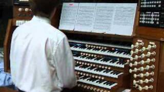 Pachelbel  Chaconne in F Minor on Meantone tuned organ [upl. by Darach]