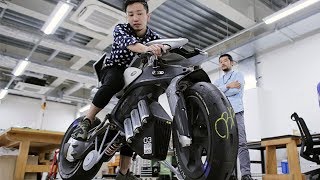 Yamaha MOTOROID  THE BEST ELECTRIC MOTORCYCLE  Leaning electric motorcycle [upl. by Reis]