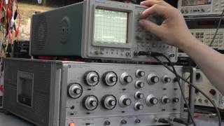 HP 8010A Pulse Generator pt1 [upl. by Otto778]