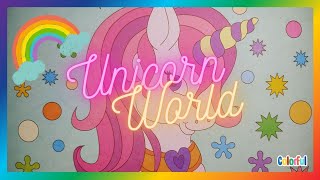 How to draw amp Color Unicorn for Kids  Fun Painting Ideas [upl. by Ardnasak]