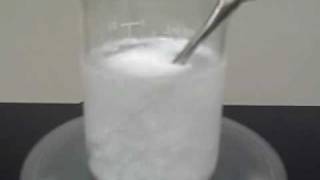 Dissolving Ammonium Nitrate An Endothermic Process [upl. by Choo565]