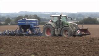 Fendt 936 Vario mit Köckerling Ultima DrillmaschineGerste drilen 2011 by ffarmer99wmv [upl. by Haase]