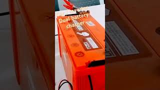 Dual battery charger for lead acid battery chargeable carbatterycharger [upl. by Barbour]