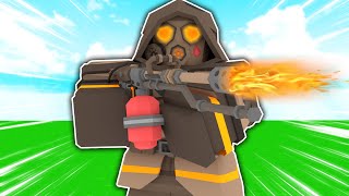 I Used The NEW FLAMETHROWER In ROBLOX Bedwars [upl. by Yluj]