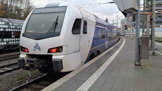 Foreign trains at Aachen Hbf station [upl. by Melodee149]