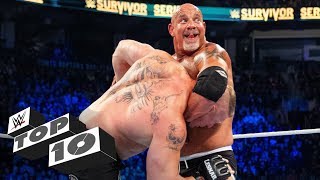 Goldberg’s biggest Jackhammers WWE Top 10 Feb 9 2020 [upl. by Arst]