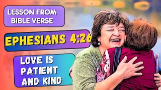 🔶DAILY TEXT 2024 TODAY  LOVE IS PATIENT amp KIND🔴 EPHESIANS 426 [upl. by Linet]